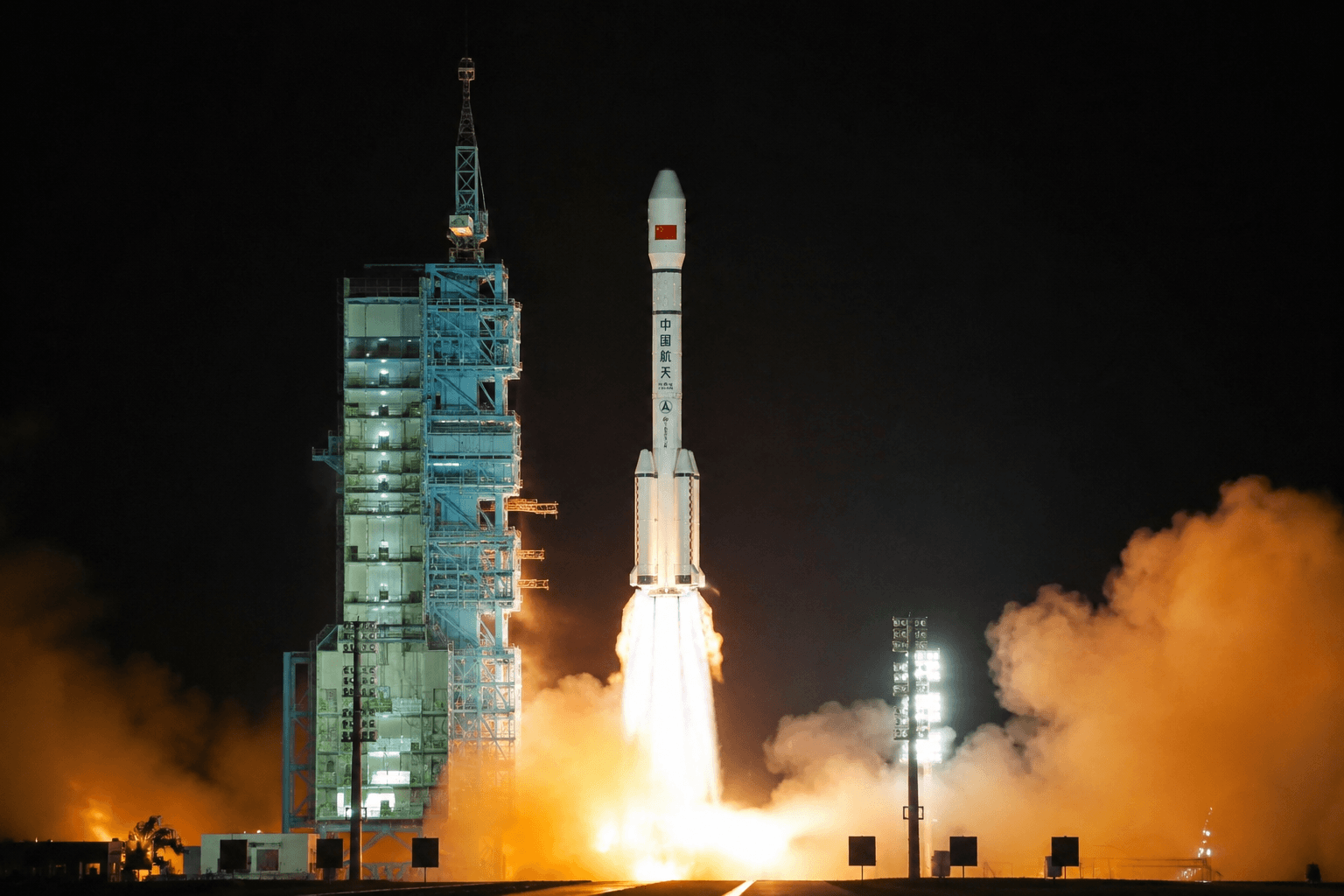 China Sends 3 Astronauts to Tiangong Space Station