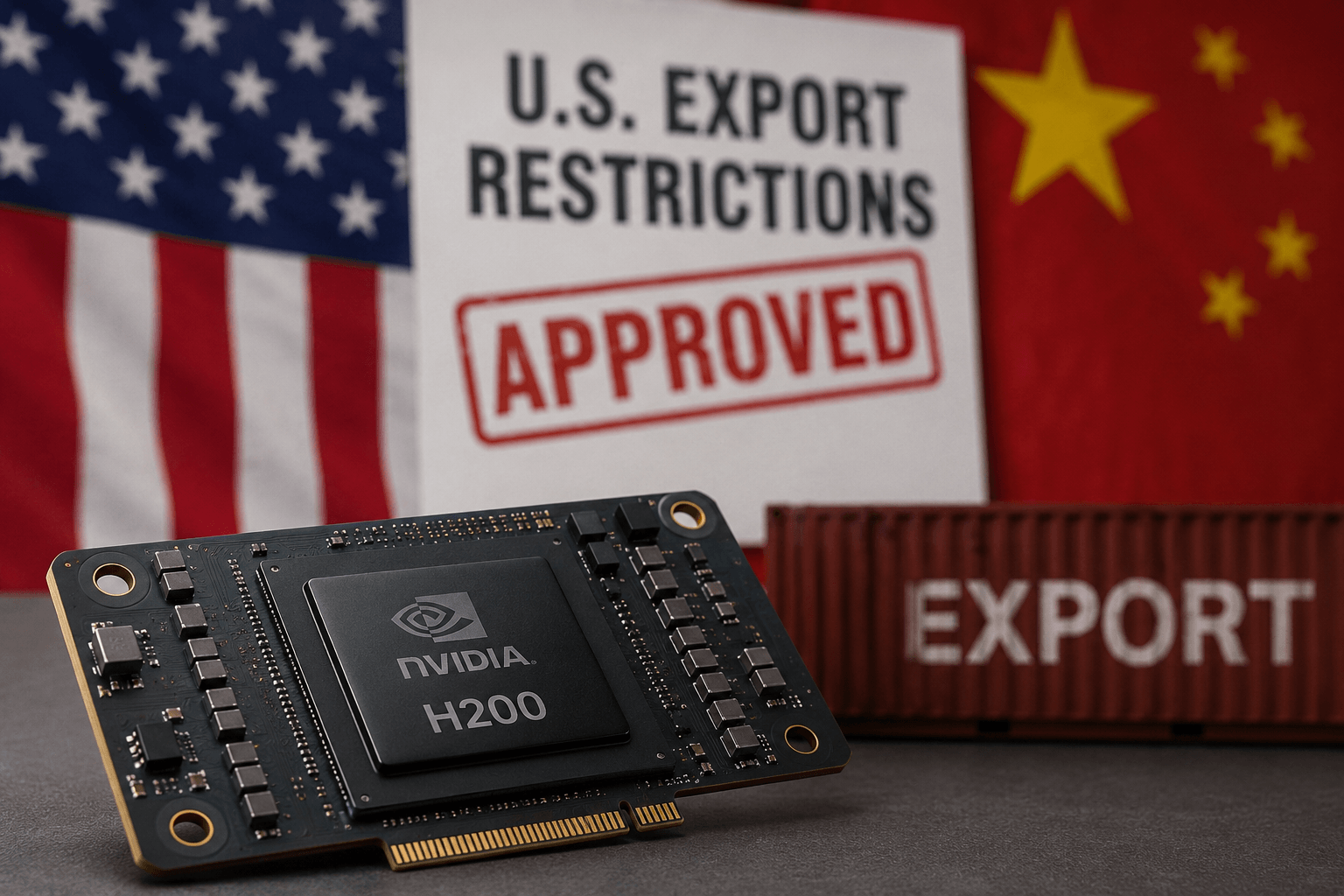 Nvidia H200 AI chip sales to China