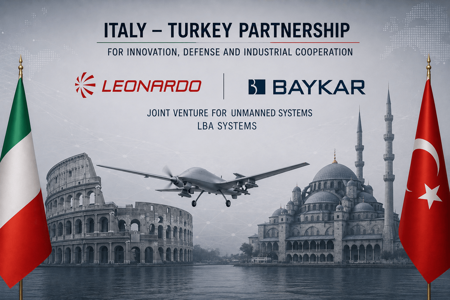 Leonardo Baykar drone joint venture