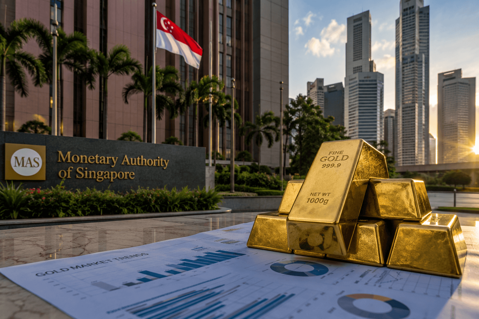 Singapore gold clearing system