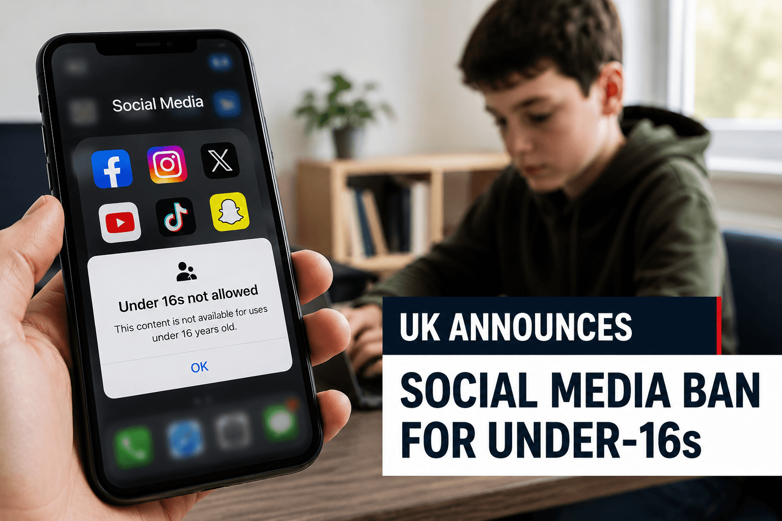UK social media ban