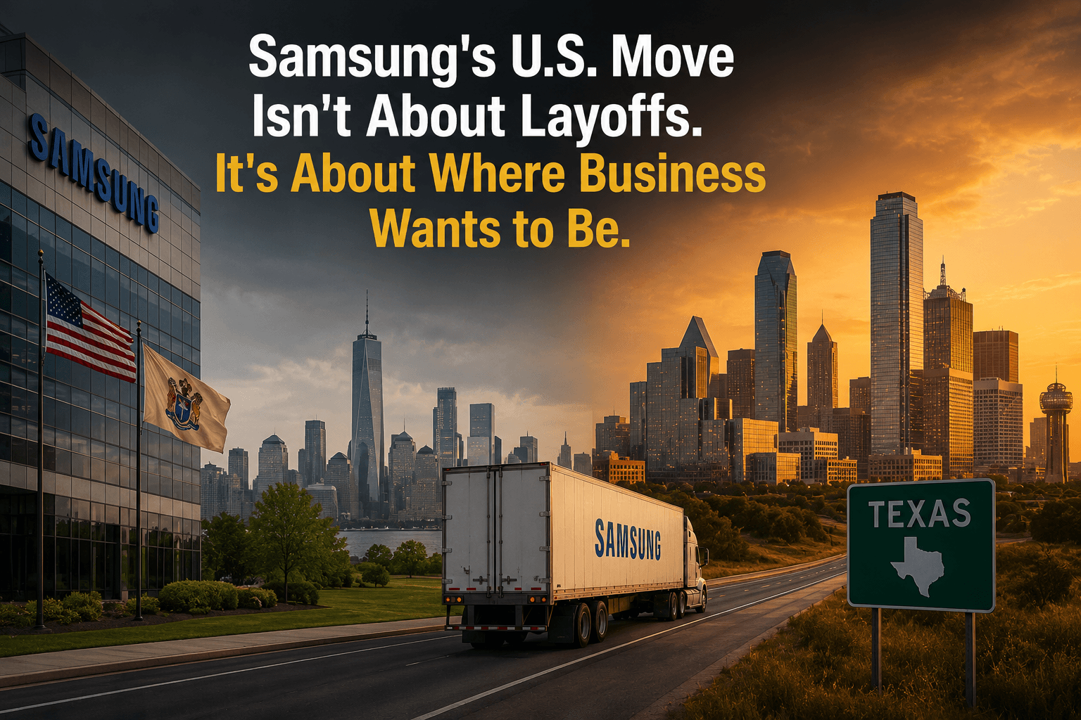 Samsung U.S. headquarters move