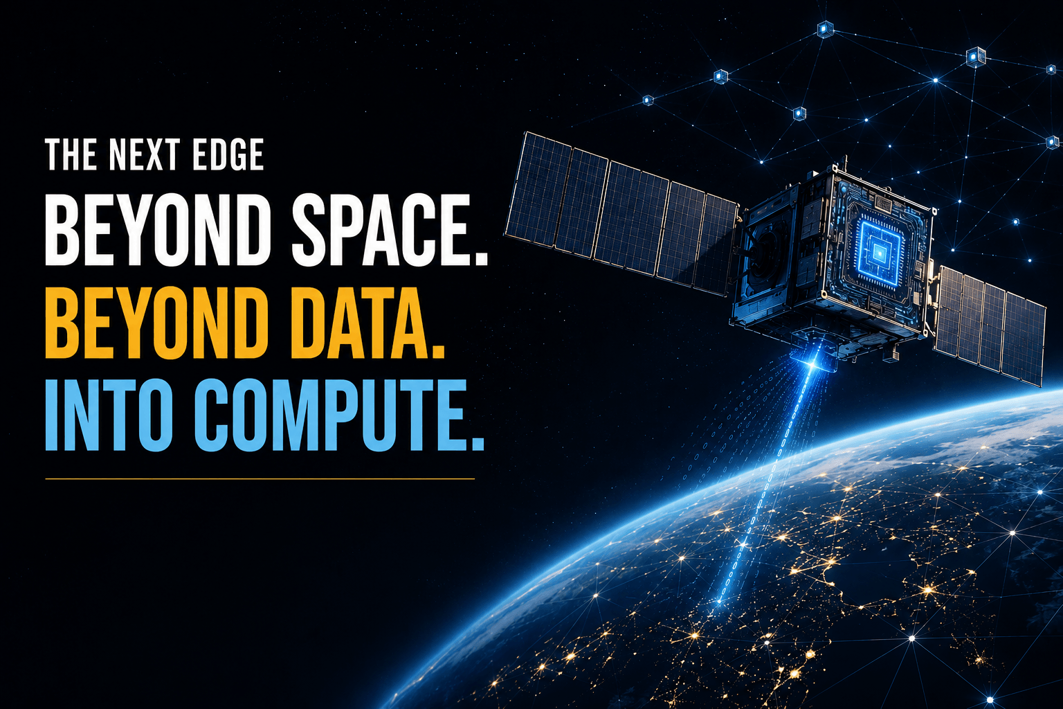 Space-based computing constellation