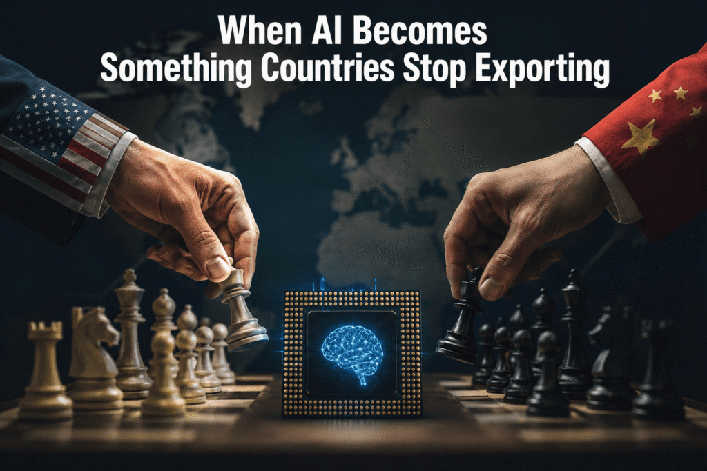 China AI export controls