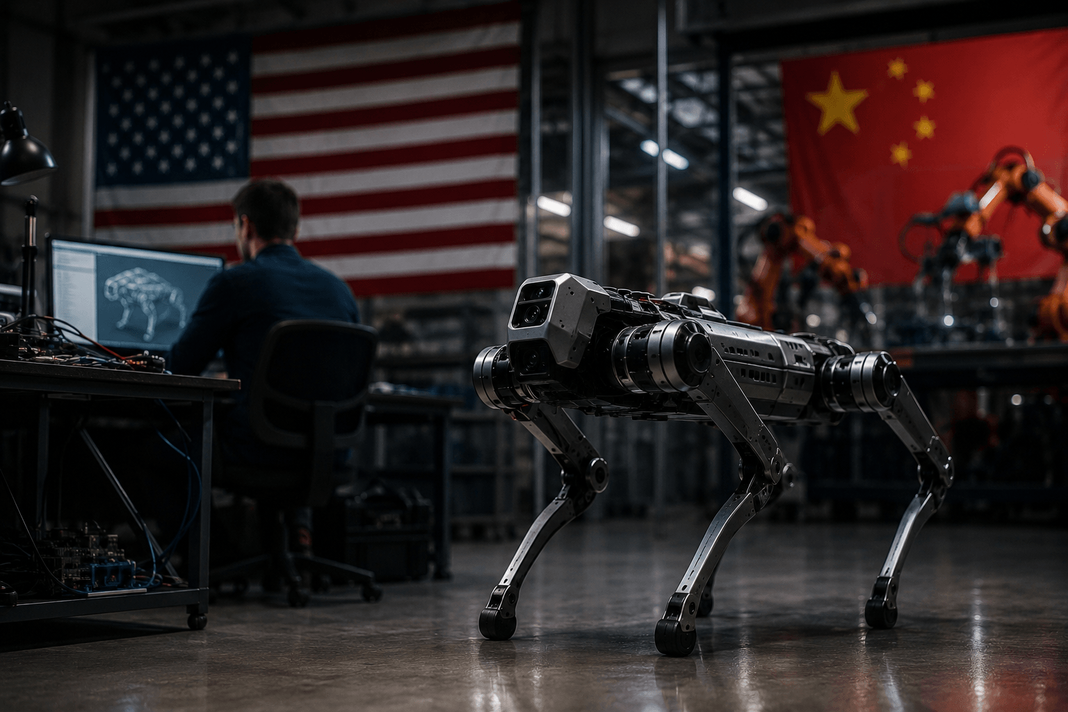 U.S.-China robotics competition