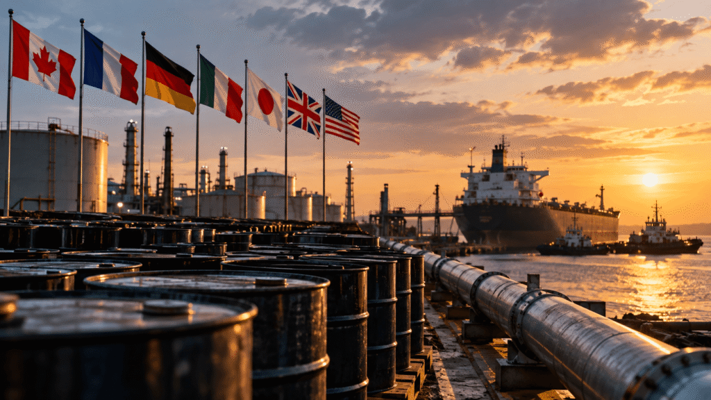 G7 oil reserve release